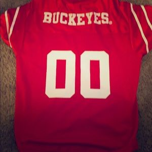 XXL Ohio state dog jersey